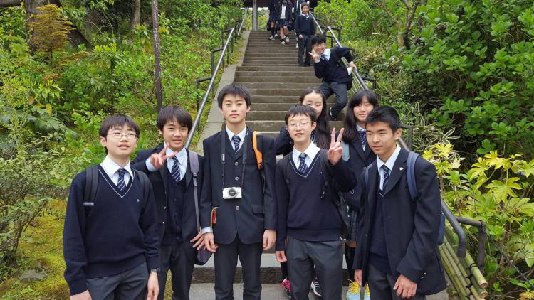 中学2年 鎌倉校外研修 中央大学附属横浜中学校 高等学校 中学2年 鎌倉校外研修 中央大学附属横浜中学校 高等学校
